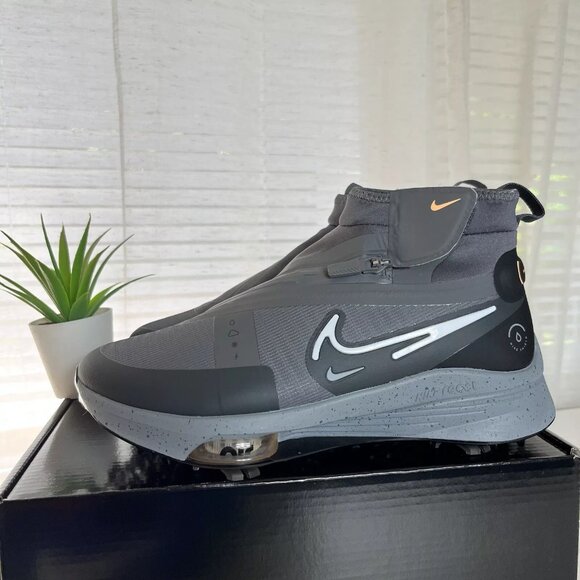 Nike Air Zoom Infinity Tour 2 Next% Shield Golf Shoez Men Size 7 Wide Gray Black - Picture 1 of 10